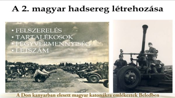 A Don kanyarban elesett magyar katonákra emlékeztek Beledben