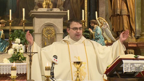 Szent Márton püspökre emlékeztek a premontrei templomban
