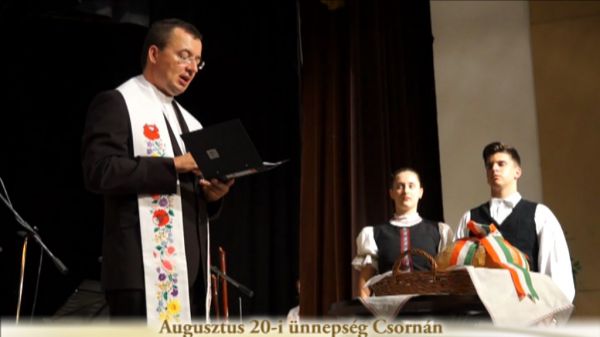 Augusztus 20-i ünnepség Csornán