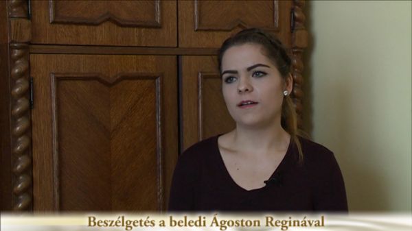 Beszélgetés a beledi Ágoston Reginával 