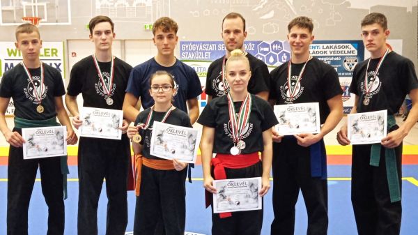 Nemzetközi versenyre készülnek a csornai kungfusok