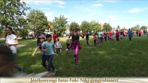 Jótékonysági futás Foki Niki gyógyulásáért