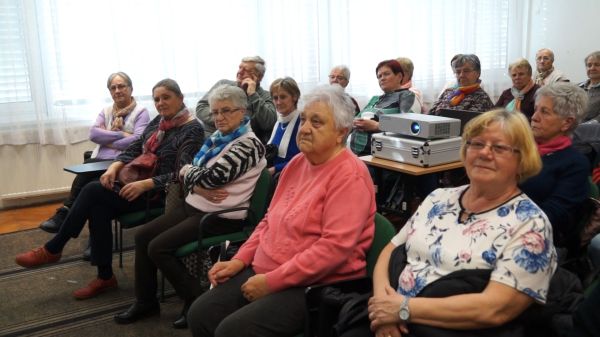 Az időskor boldogsága- Világosné Rozsonits Erika előadása nyugdíjasoknak