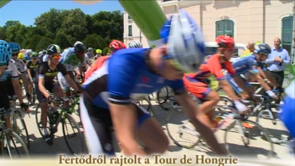 Fertődről rajtolt a Tour de Hongrie