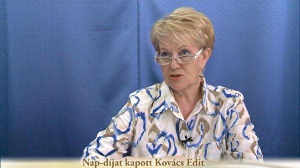 Nap-díjat kapott Kovács Edit