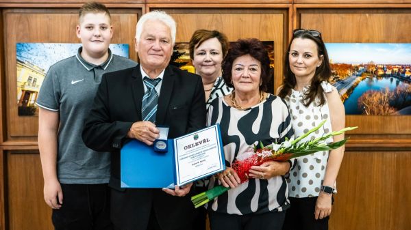 Megyei díjat kapott Szabó M. Károly kapuvári sportlövész