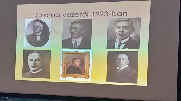 Mi is történt 1923-ban Csornán? - Szalay Balázs helytörténész előadása