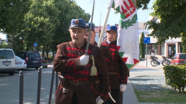 A csornai csatára emlékeztek